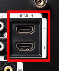 example of what an HDMI port looks like