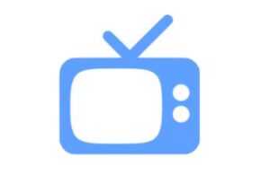 cartoon icon of a TV set